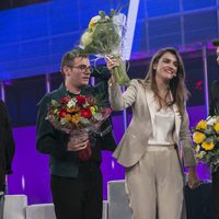 Alfred y Amaia al ser elegidos como representantes de España en Eurovisión en 'OT 2017'