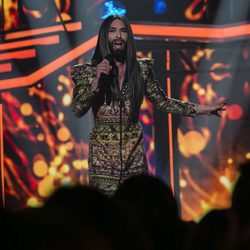 Conchita Wurst en la gala de elección de Eurovisión de 'OT 2017'