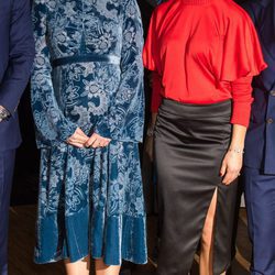 Kate Middleton y Victoria de Suecia durante su visita a Fotografiska
