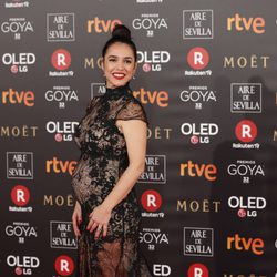 Cristina Brondo en la alfombra roja de los Premios Goya 2018