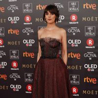 Belén Cuesta en la alfombra roja de los Premios Goya 2018