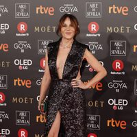 Antonia San Juan en la alfombra roja de los Premios Goya 2018