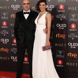 Luis Tosar y María Luisa Mayol en la alfombra roja de los Premios Goya 2018