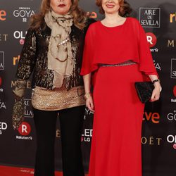 Massiel en la alfombra roja de los Premios Goya 2018