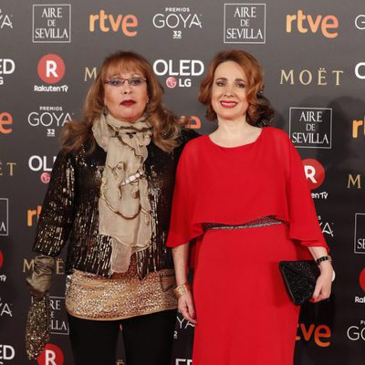 Massiel en la alfombra roja de los Premios Goya 2018