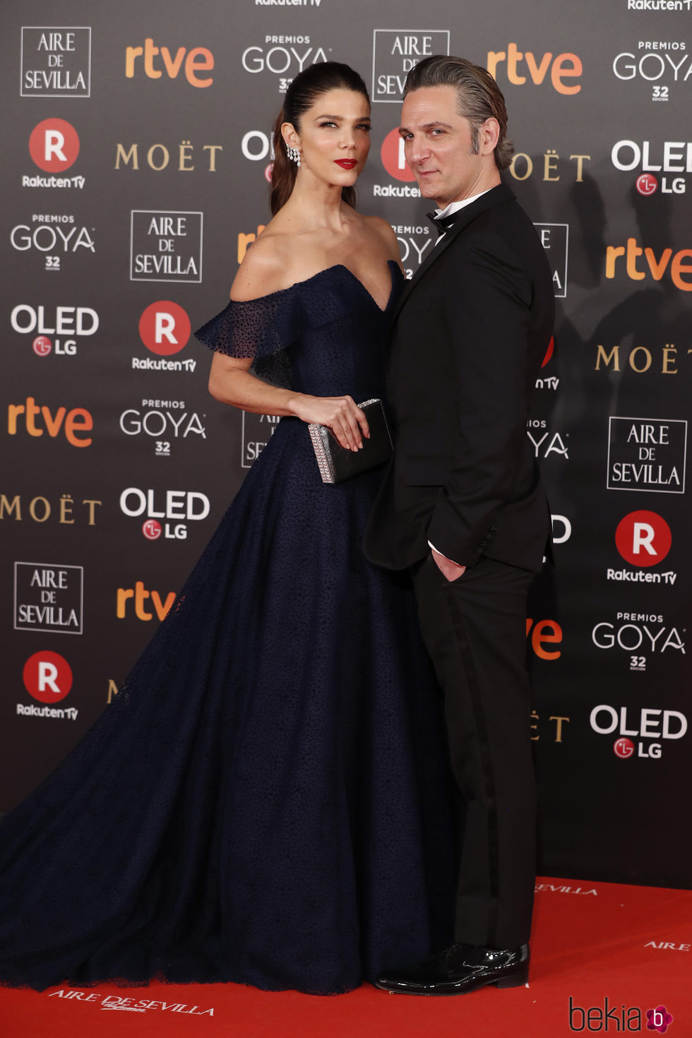 Ernesto Alterio y Juana Acosta en la alfombra roja de los Premios Goya 2018