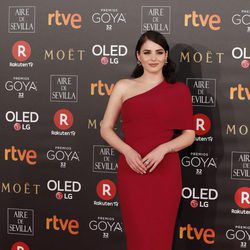 Andrea Duro en la alfombra roja de los Premios Goya 2018