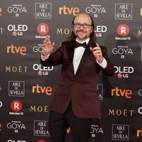 Santiago Segura en la alfombra roja de los Premios Goya 2018