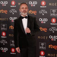 Javier Gutiérrez en la alfombra roja de los Premios Goya 2018
