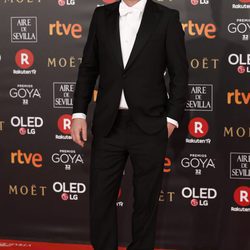 Arturo Valls en la alfombra roja de los Premios Goya 2018