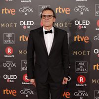 Alberto Iglesias en la alfombra roja de los Premios Goya 2018