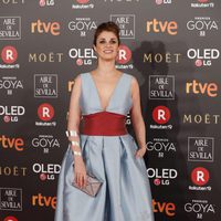 Ruth Gabriel en la alfombra roja de los Premios Goya 2018