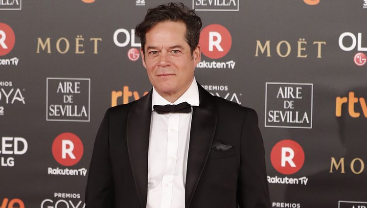 Jorge Sanz en la alfombra roja de los Premios Goya 2018