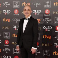 Pablo Berger en la alfombra roja de los Premios Goya 2018