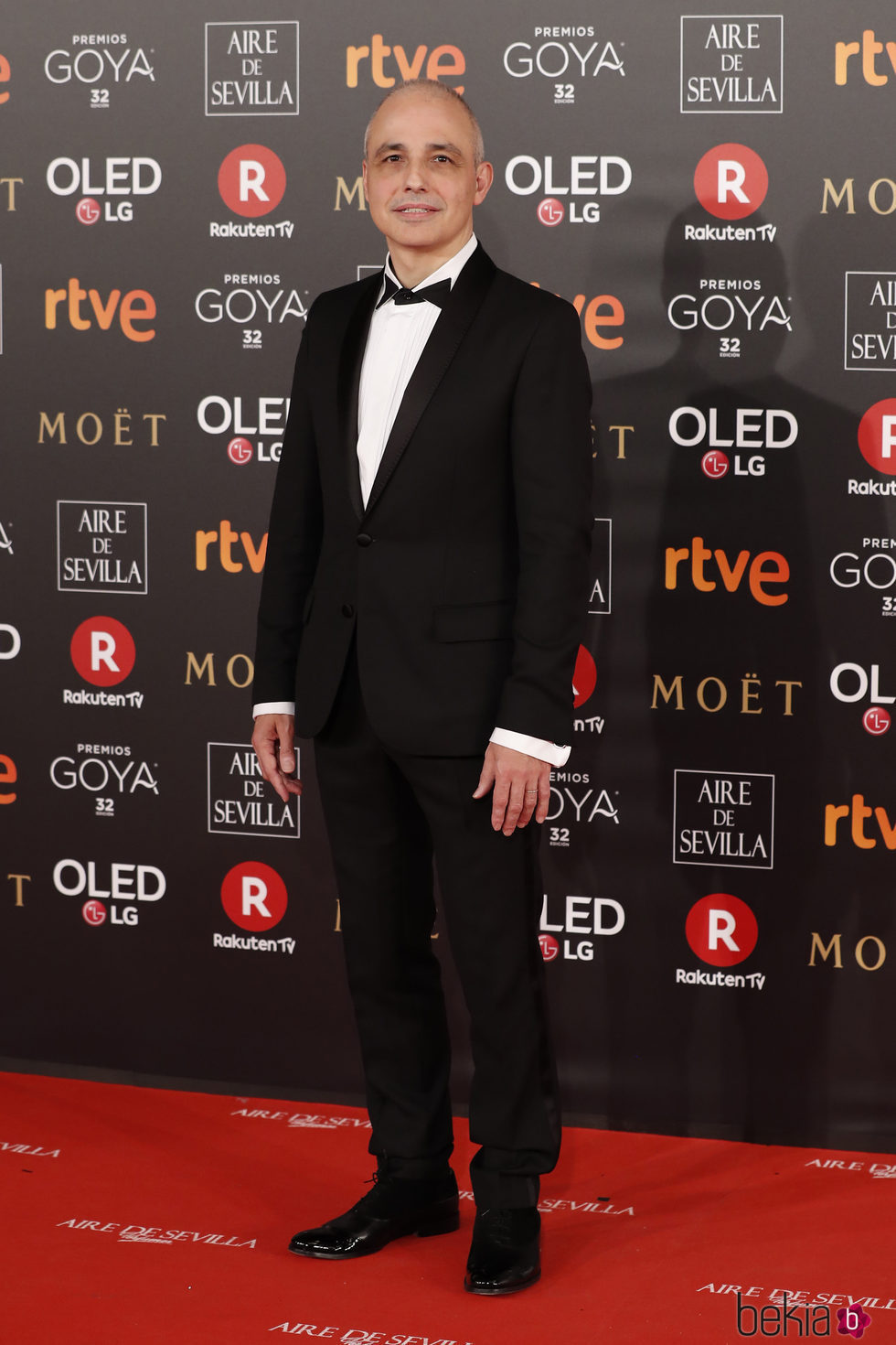Pablo Berger en la alfombra roja de los Premios Goya 2018