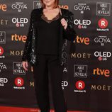 García Querejeta en la alfombra roja de los Premios Goya 2018