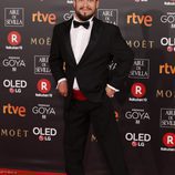 Juan Manuel Montilla en la alfombra roja de los Premios Goya 2018