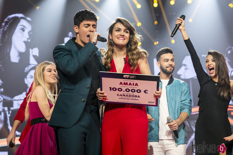 Amaia se proclama ganadora de 'OT 2017'