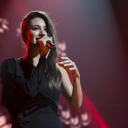 Ana Guerra en su actuación de la gala final de 'OT 2017'