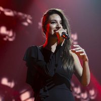 Ana Guerra en su actuación de la gala final de 'OT 2017'