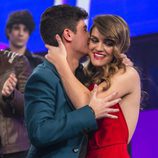 Alfred y Amaia muy cariñosos durante la gala final de 'OT 2017'