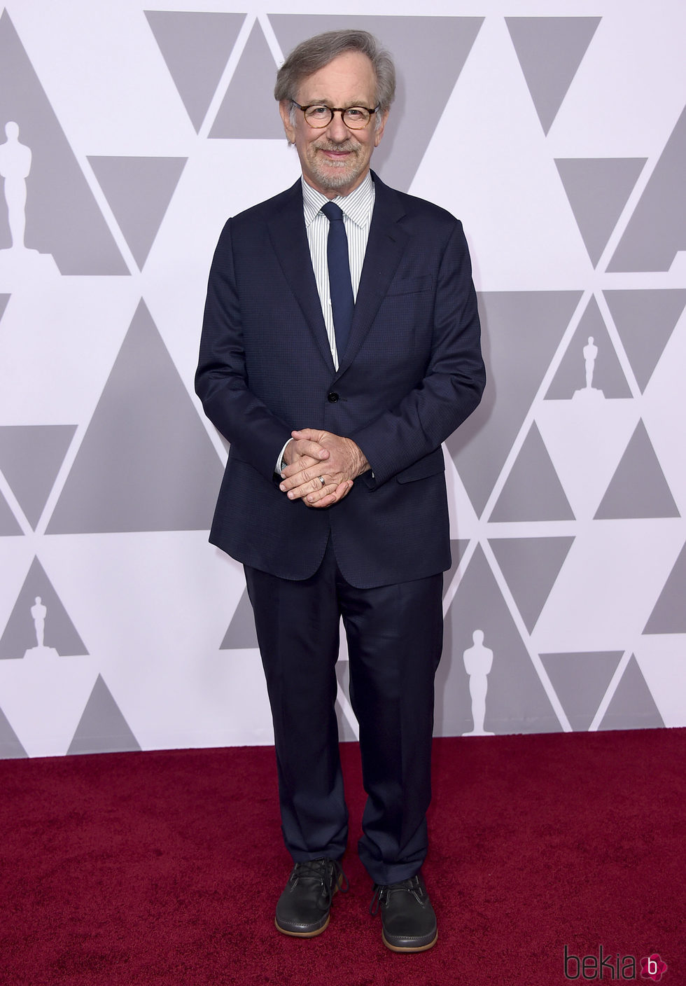 Steven Spielberg en el almuerzo de los nominados de los Premios Oscar 2018