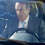 Francis Franco conduciendo en Madrid