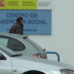 Julián Muñoz entrando en el Centro de Inserción Social de Algeciras