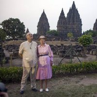 Margarita y Enrique de Dinamarca en Indonesia