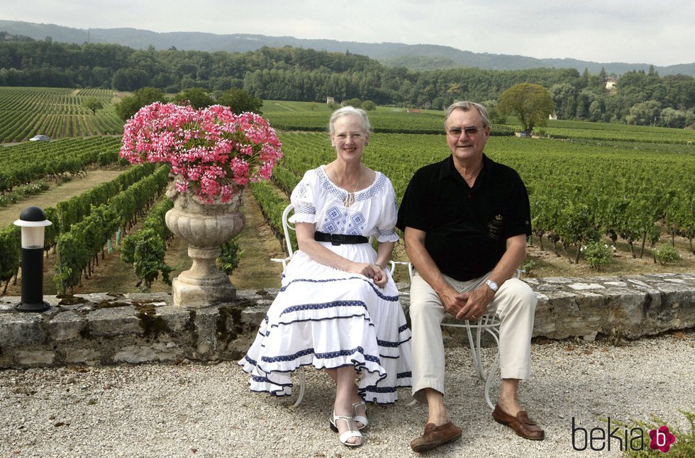 Margarita y Enrique de Dinamarca de vacaciones en su castillo de Cayx