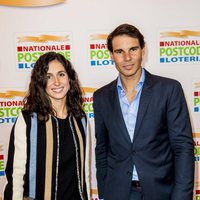 Rafa Nadal y Xisca Perelló en la Gala Goed Geld 2018