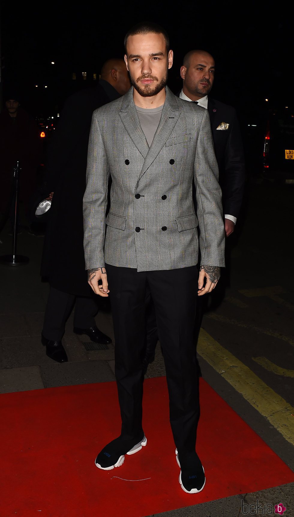 Liam Payne en la fiesta de Vogue tras los BAFTA