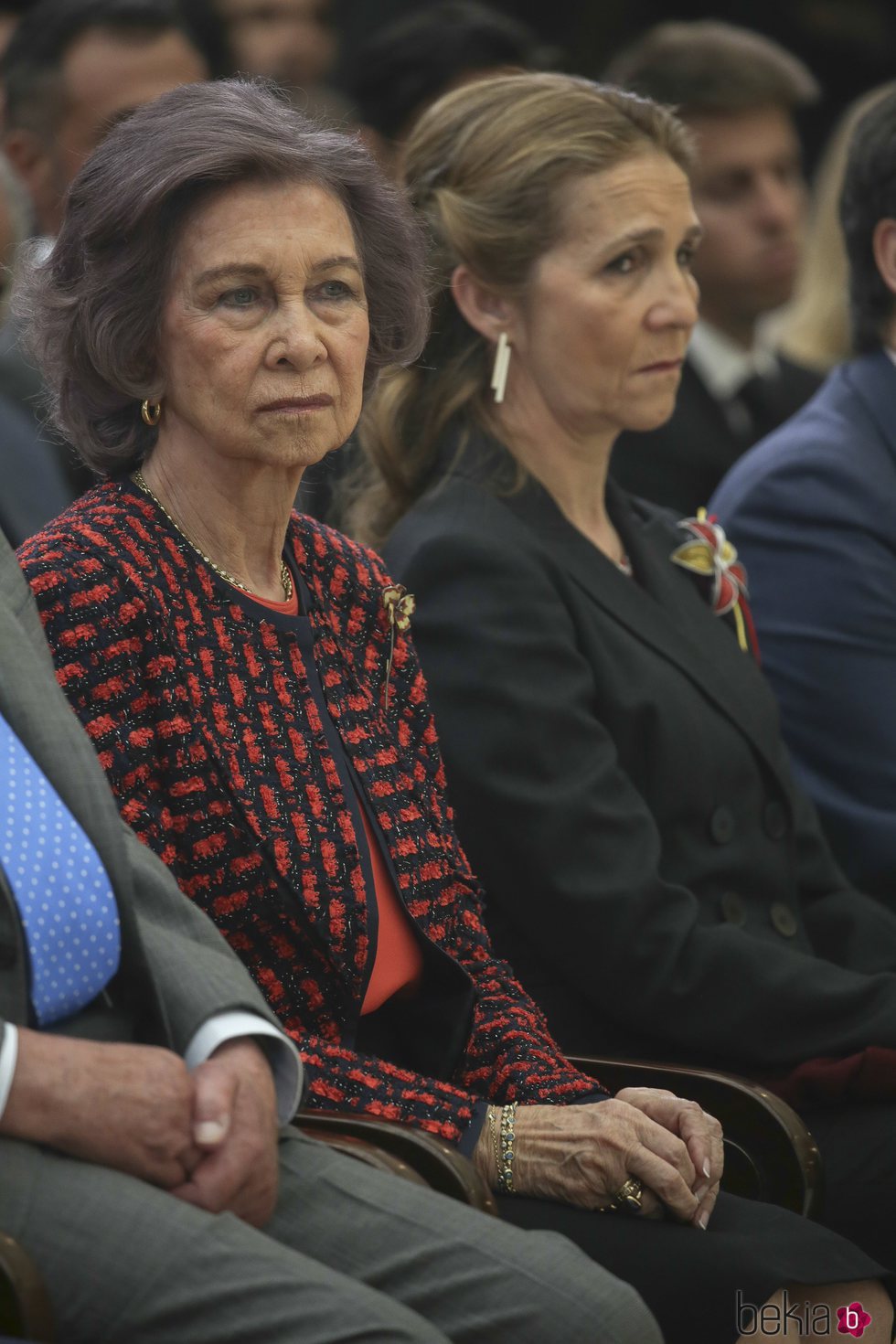 La Reina Sofía y la Infanta Elena en la entrega de los Premios Nacionales de Deporte 2016