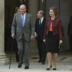 Los Reyes Juan Carlos y Sofía en la entrega de los Premios Nacionales de Deporte 2016