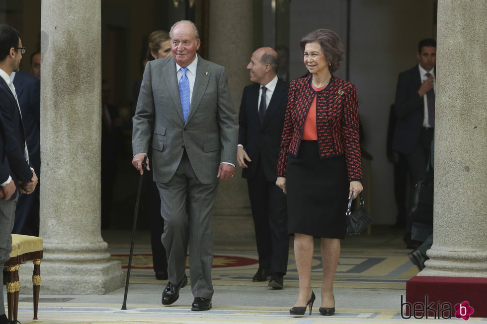 Los Reyes Juan Carlos y Sofía en la entrega de los Premios Nacionales de Deporte 2016
