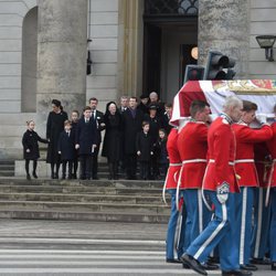 La Familia Real Danesa despide a Enrique de Dinamarca en su funeral