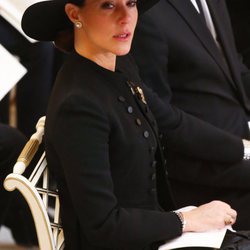 Marie de Dinamarca en el funeral de Enrique de Dinamarca