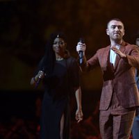 Sam Smith sobre el escenario de los Brit Awards 2018
