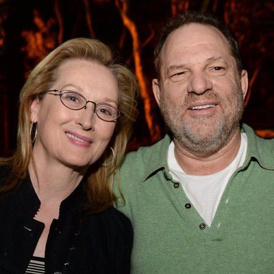 Harvey Weinsteins y Meryl Streep juntos en Los Ángeles