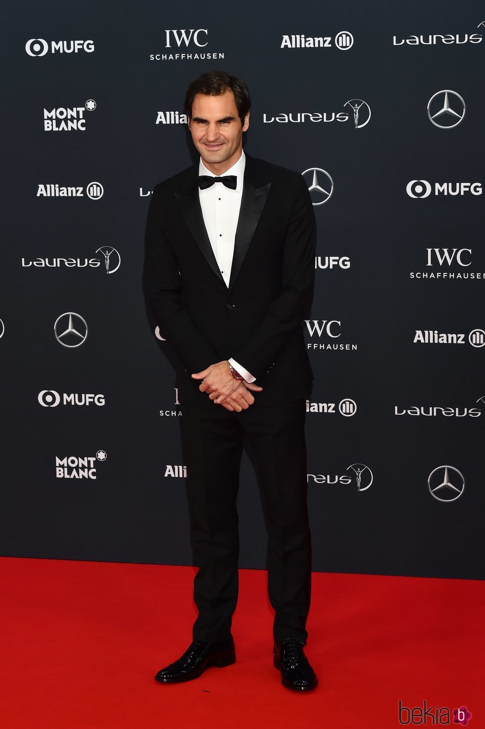Roger Federer en los Premios Laureus 2018