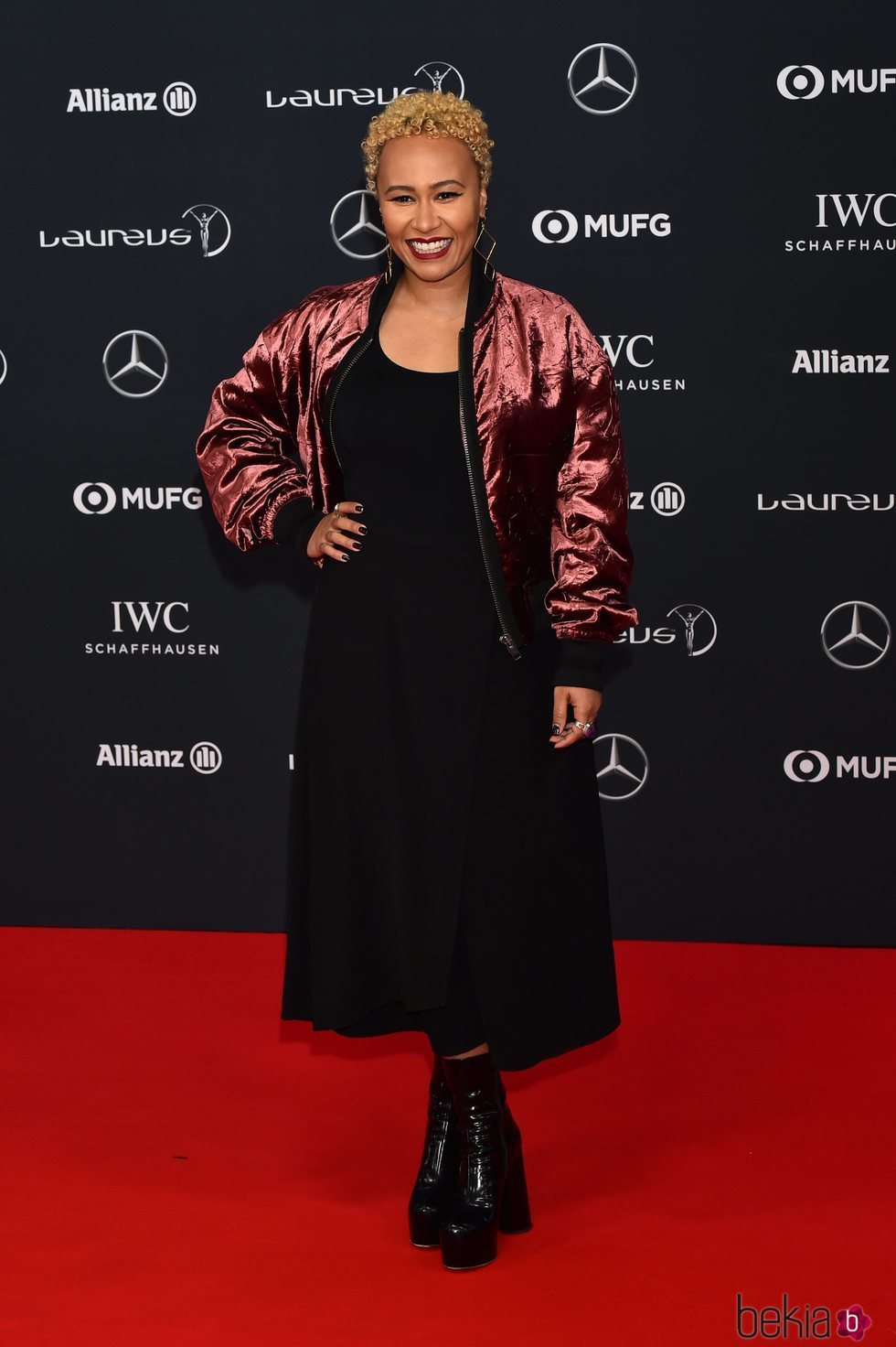Emeli Sandé en los Premios Laureus 2018