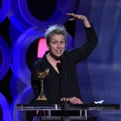 Frances McDormand en los Independent Spirit Awards 2018