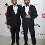 Ricky Martin y Jwan Yosef en la fiesta de la Fundación Elton John tras los Oscar 2018