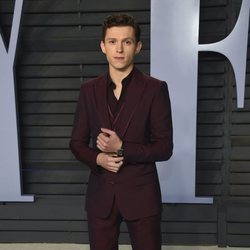 Tom Holland en la fiesta Vanity Fair tras los Oscar 2018