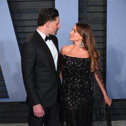 Joe Manganiello y Sofía Vergara en la fiesta Vanity Fair tras los Oscar 2018