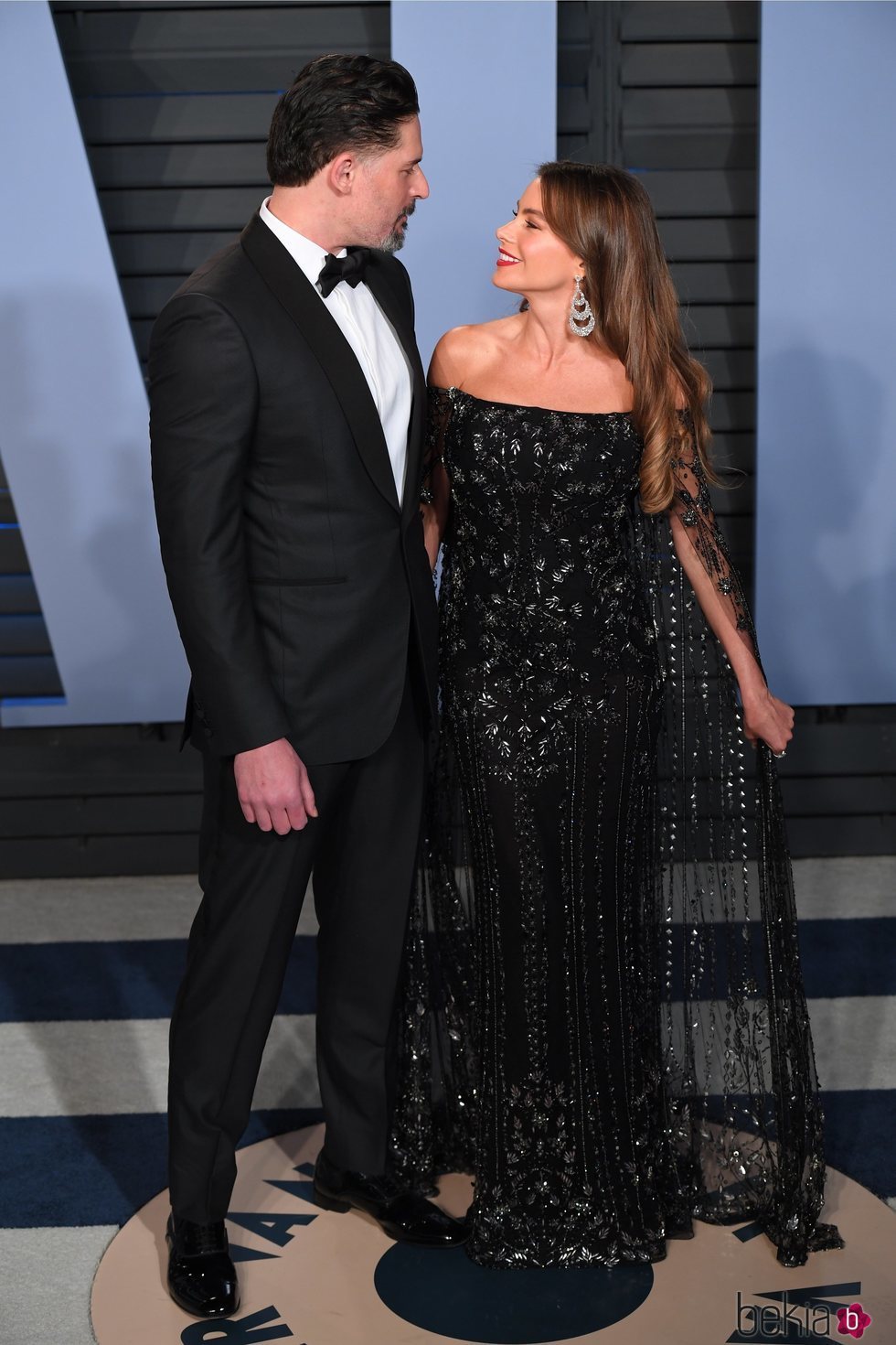 Joe Manganiello y Sofía Vergara en la fiesta Vanity Fair tras los Oscar 2018