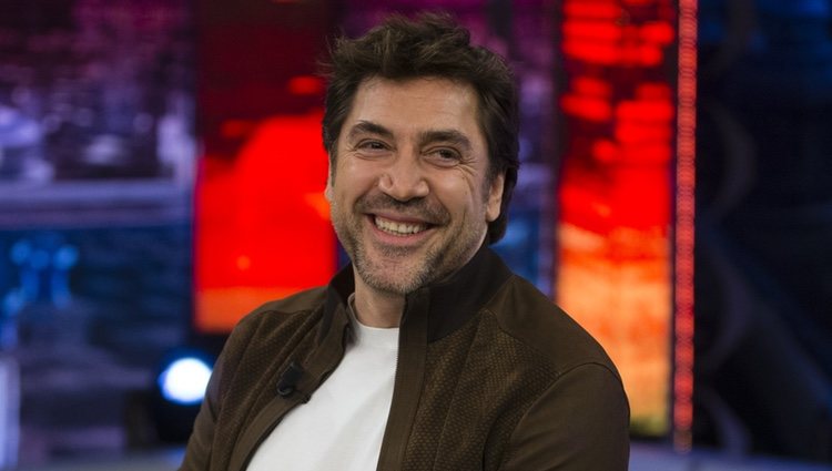 Javier Bardem, muy sonriente en 'El Hormiguero'