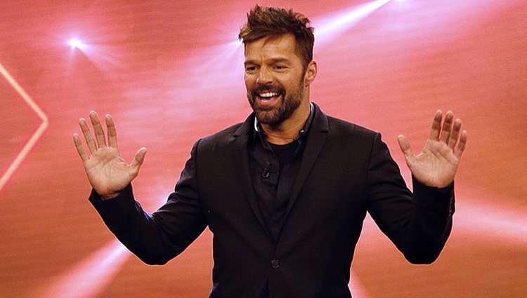 Ricky Martin bailando en 'El hormiguero'