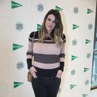 Laura Matamoros embarazada en la presentación de 'Baby News' en Madrid