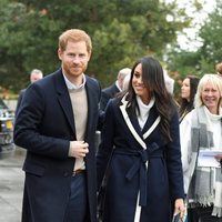 El Príncipe Harry y Meghan Markle en su primera visita juntos a Birmingham